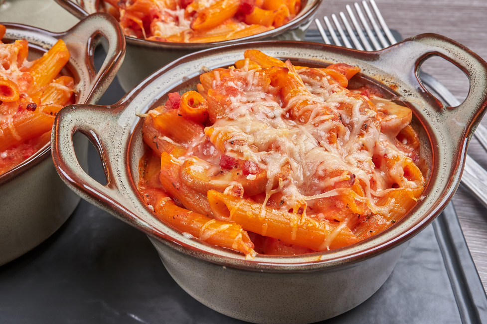 Macarrones al horno