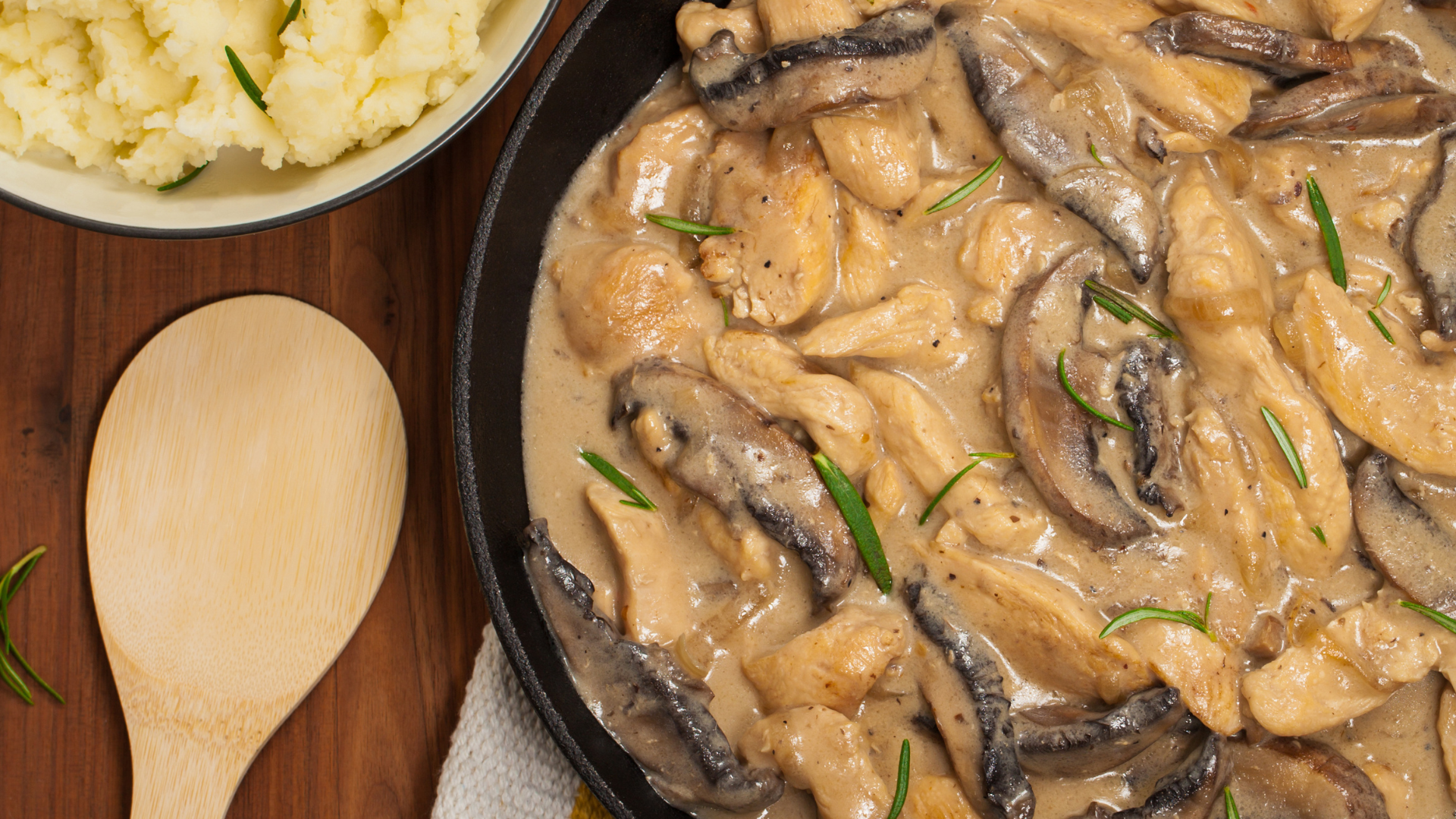 pollo al stroganoff