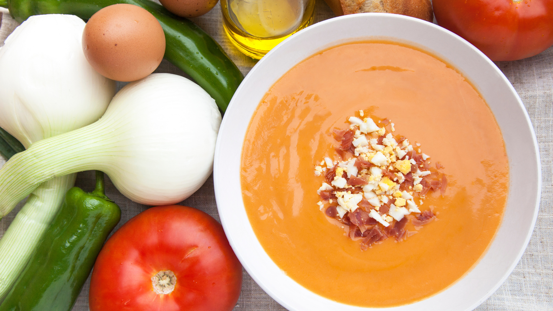 La receta del salmorejo cordobés